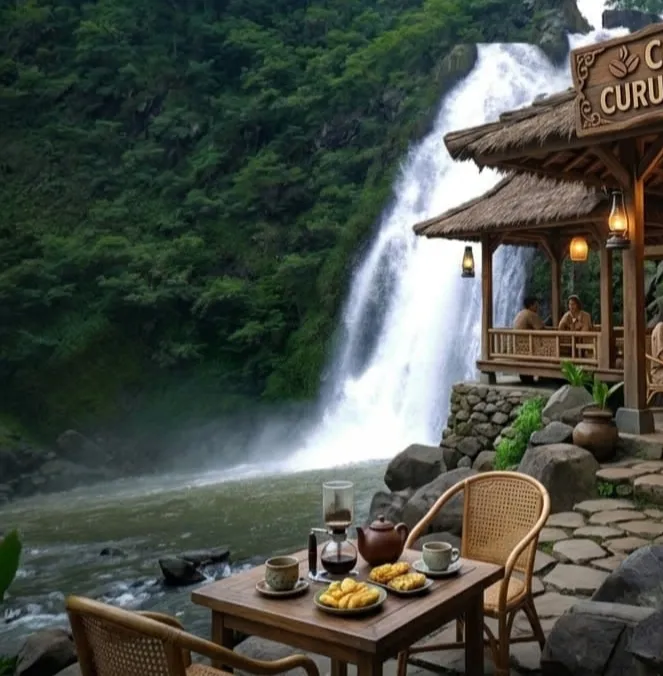 Kopi teh poci gula batu 