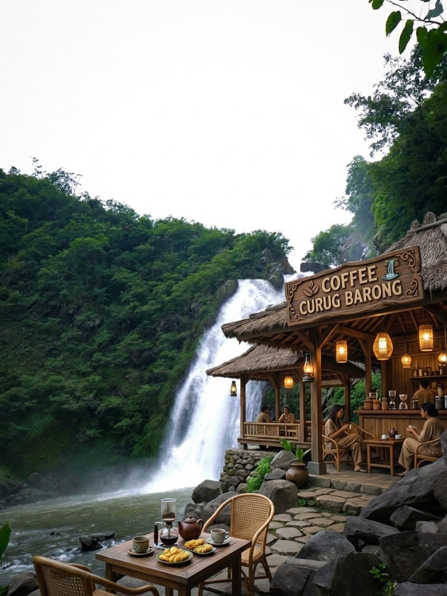 Kafe Tepi Curug Barong